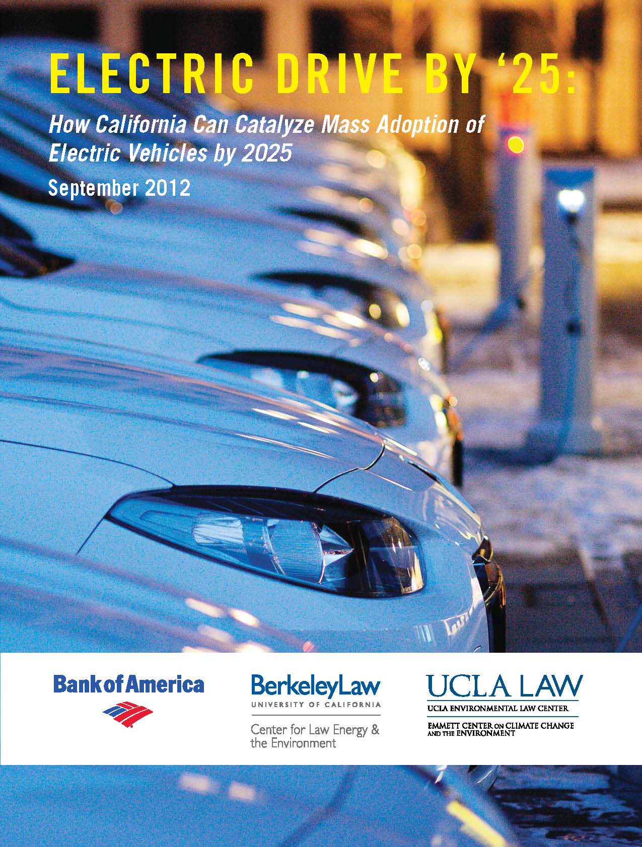 New Report on Electric Vehicle Policies & Capitol Hill Briefing Today