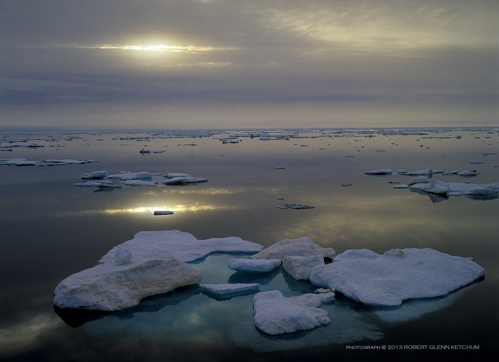 Arctic, Dead Calm Sunset Before the Storm, Larsen Sound 1994