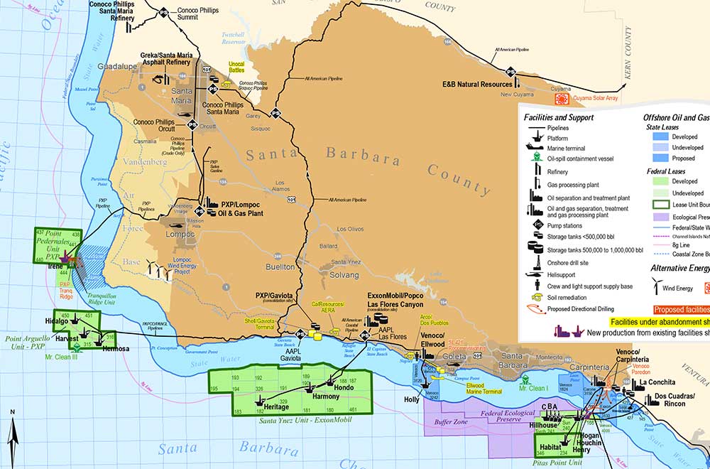 Oil and Gas Development Off Santa Barbara Coast