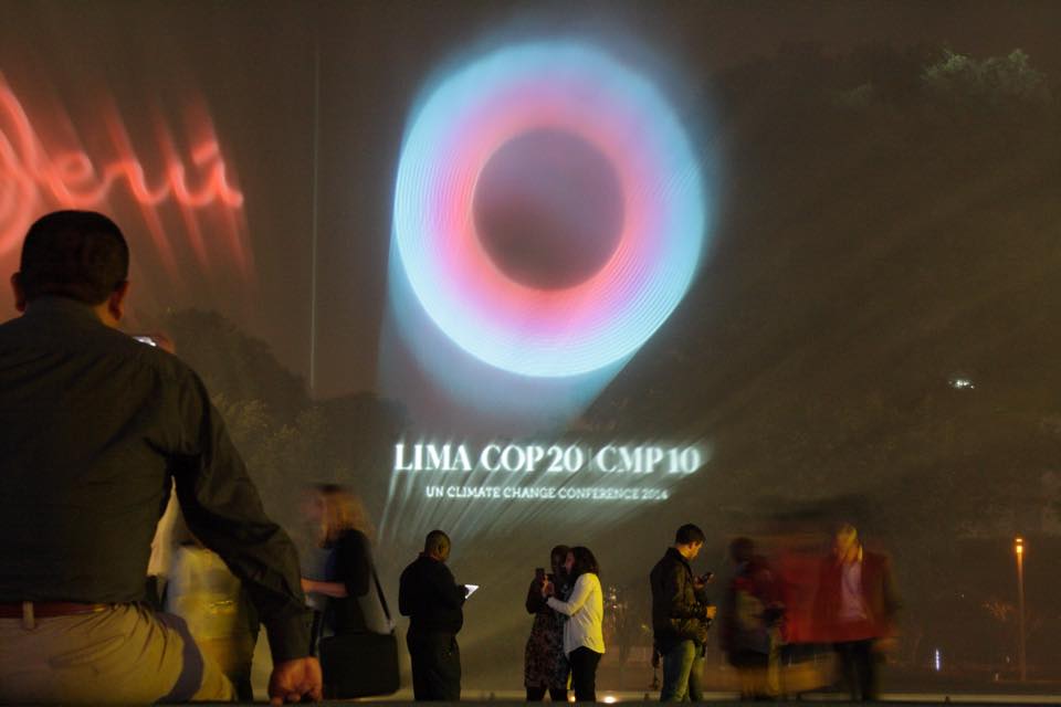 COP20 welcome reception, Lima, Peru.