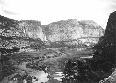Hetch Hetchy Valley in Early 1900's, Before Valley's Inundation