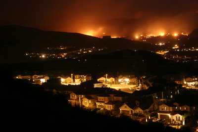 Santa Clarita wildfire California climate change