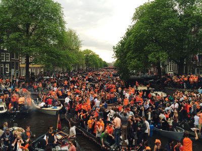 A typical King's Day