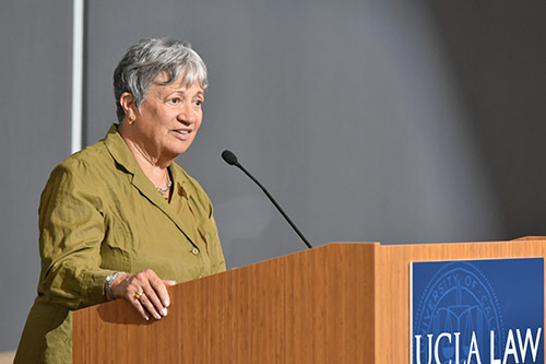 Mary Nichols speaks at UCLA Law