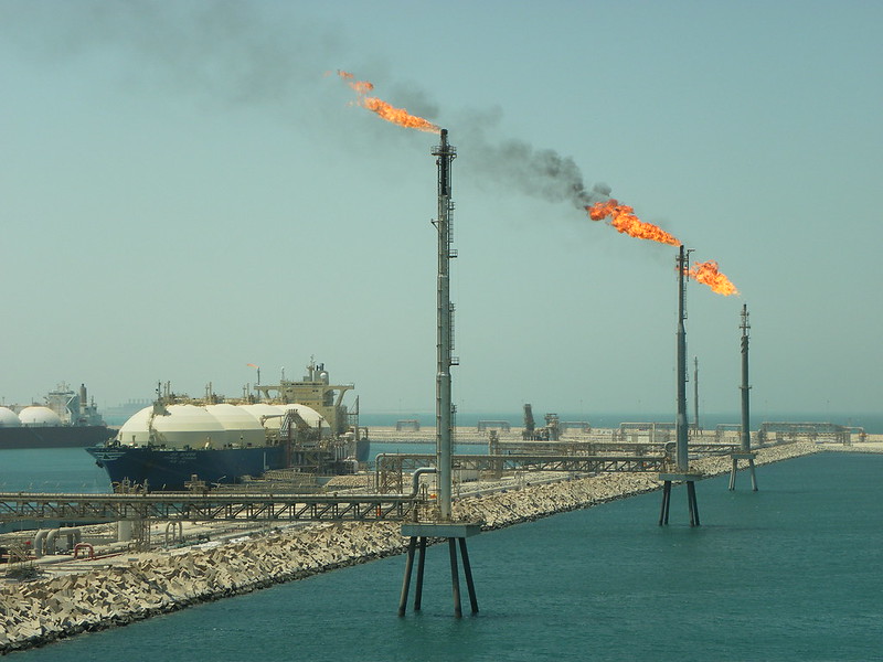 Ras Laffan LNG terminal in Qatar
