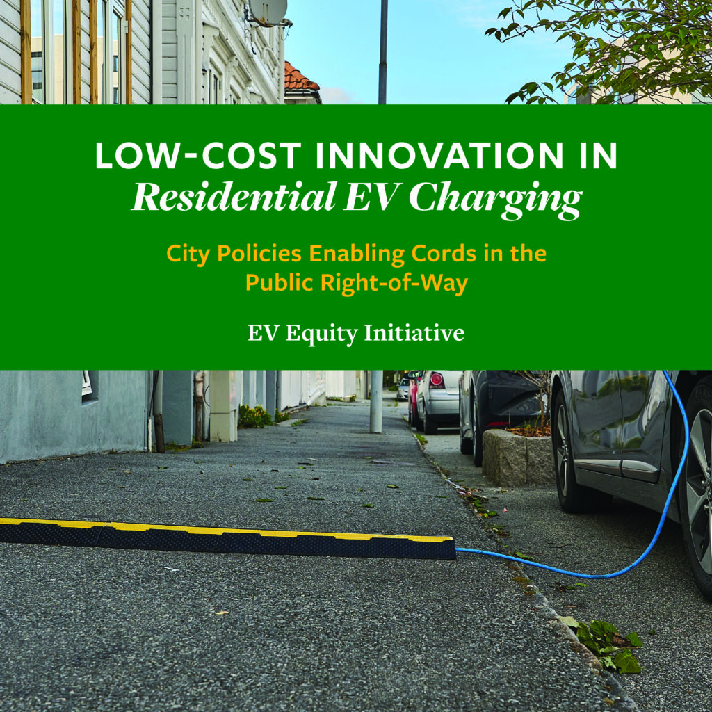 EV Charging Cords & Sidewalk Safety