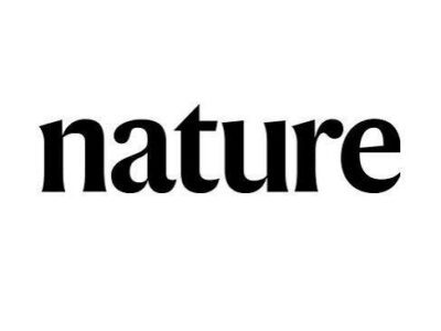 The word nature in bold, black lowercase letters on a white background.